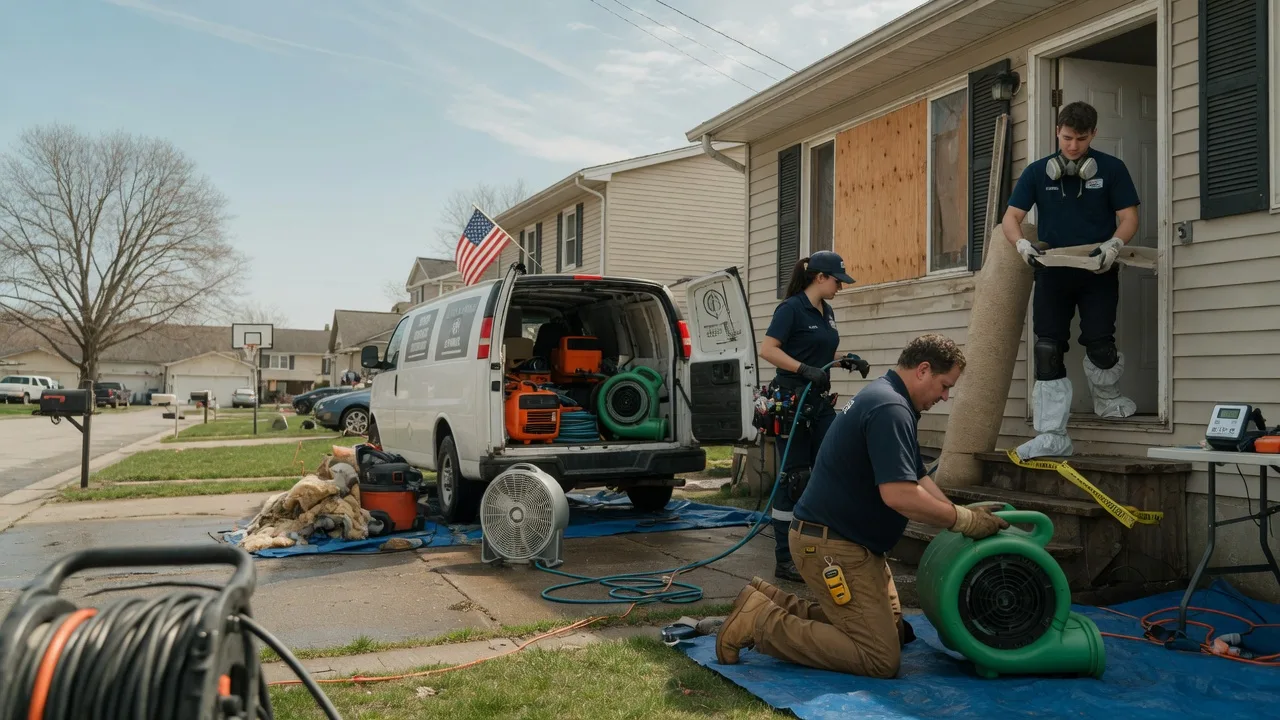 Water Damage Restoration in Belvue, KS near me